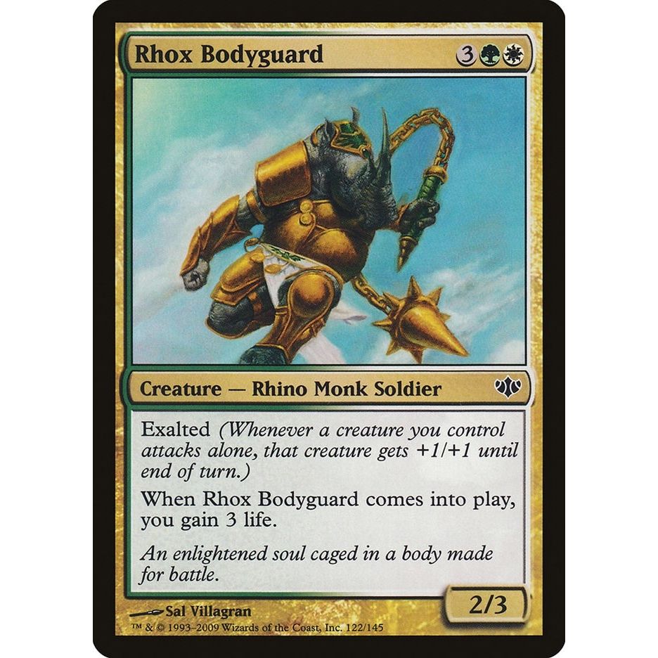 Image for Rhox Bodyguard (122) (CON) - Magic: The Gathering