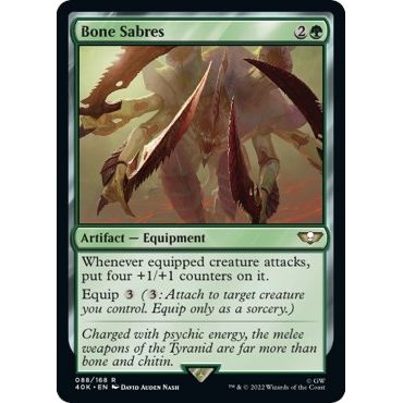 Image for Bone Sabres (88) (40K) - Magic: The Gathering