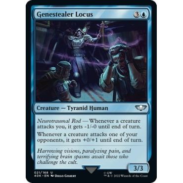 Image for Genestealer Locus (Surge Foil) (21) (40K) - Magic: The Gathering