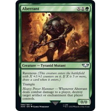 Image for Aberrant (86) (40K) - Magic: The Gathering