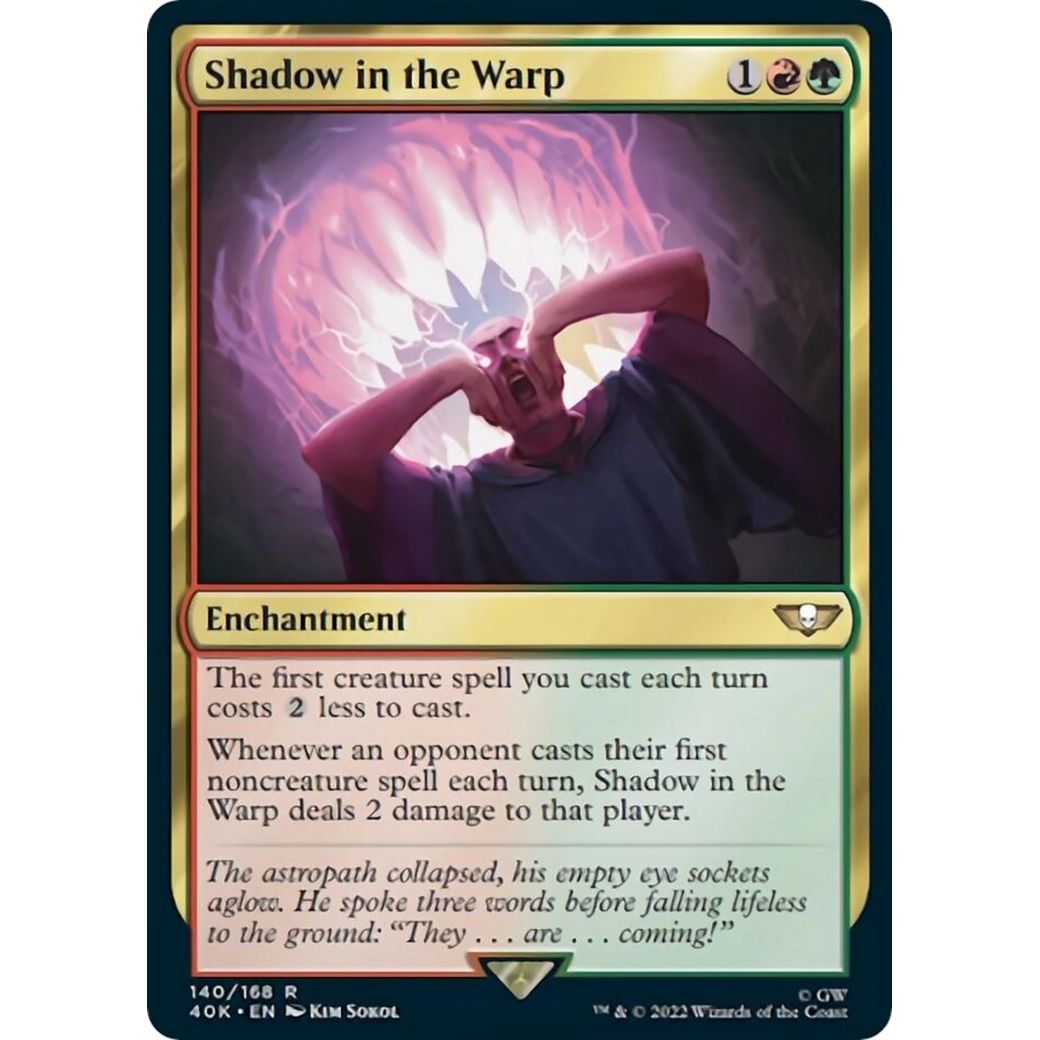 Image for Shadow in the Warp (Surge Foil) (140) (40K) - Magic: The Gathering