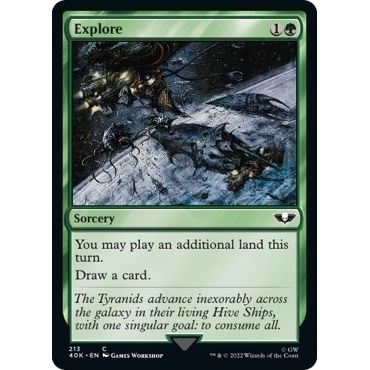 Image for Explore (Surge Foil) (213) (40K) - Magic: The Gathering