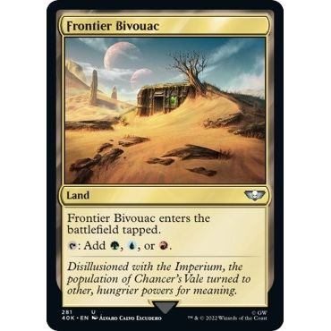 Image for Frontier Bivouac (Surge Foil) (281) (40K) - Magic: The Gathering