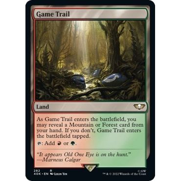 Image for Game Trail (Surge Foil) (282) (40K) - Magic: The Gathering