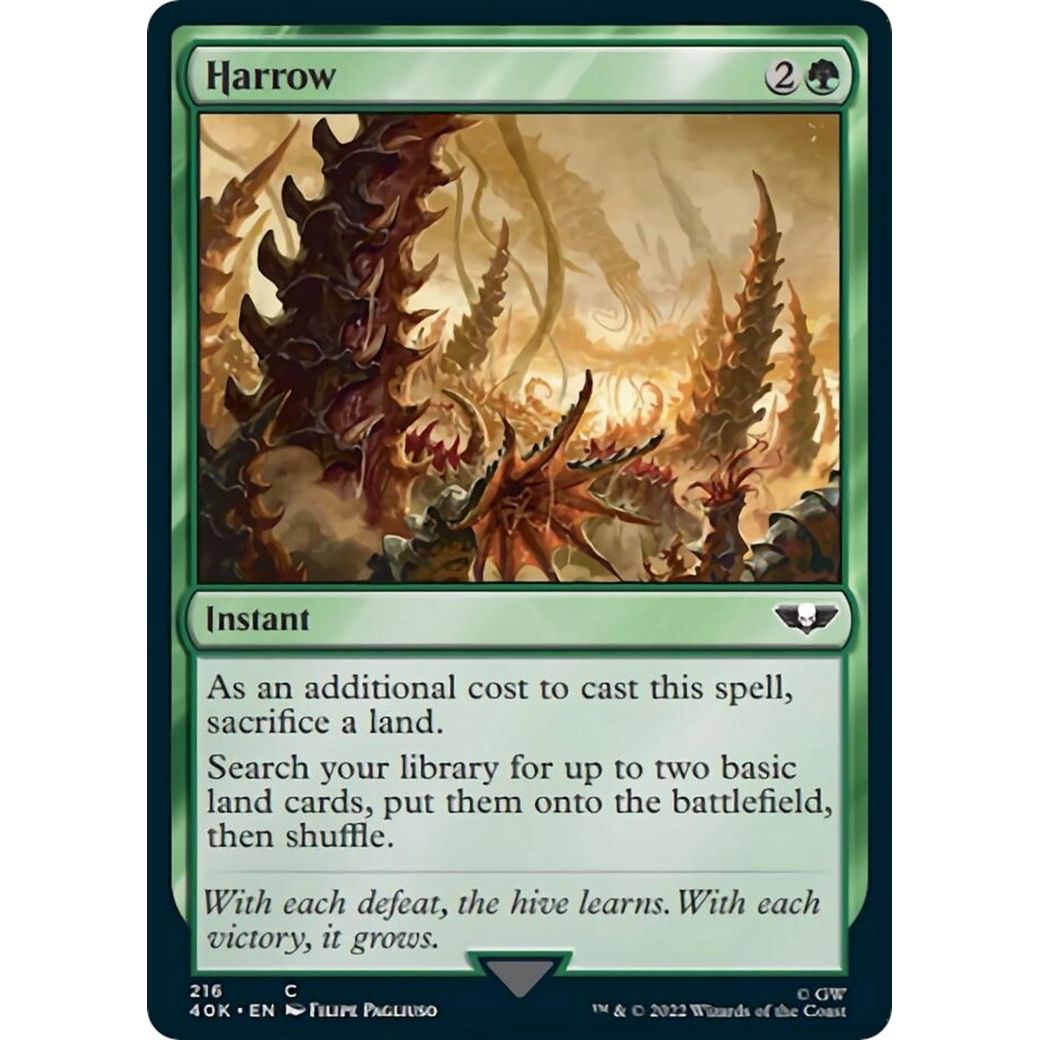 Image for Harrow (Surge Foil) (216) (40K) - Magic: The Gathering