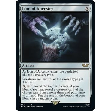 Image for Icon of Ancestry (242) (40K) - Magic: The Gathering