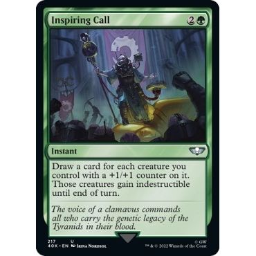 Image for Inspiring Call (217) (40K) - Magic: The Gathering