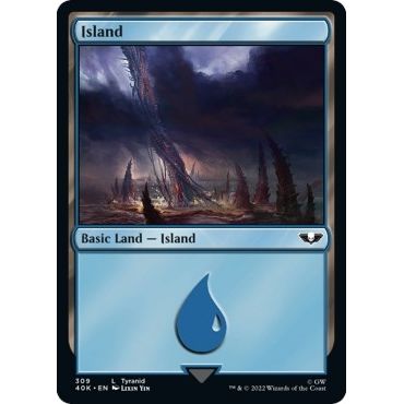Image for Island (309) (309) (40K) - Magic: The Gathering