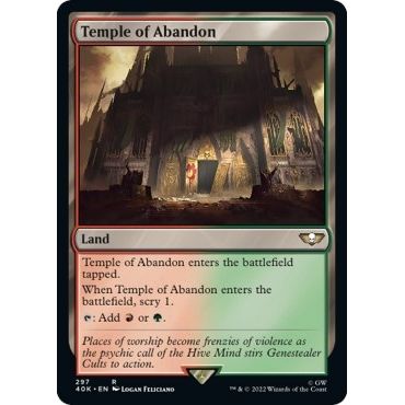 Image for Temple of Abandon (297) (40K) - Magic: The Gathering