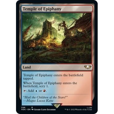 Image for Temple of Epiphany (298) (40K) - Magic: The Gathering