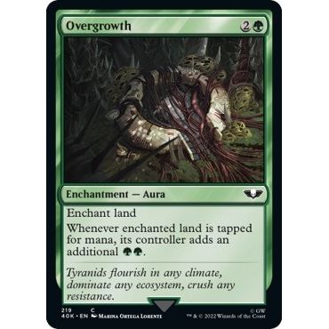 Image for Overgrowth (219) (40K) - Magic: The Gathering