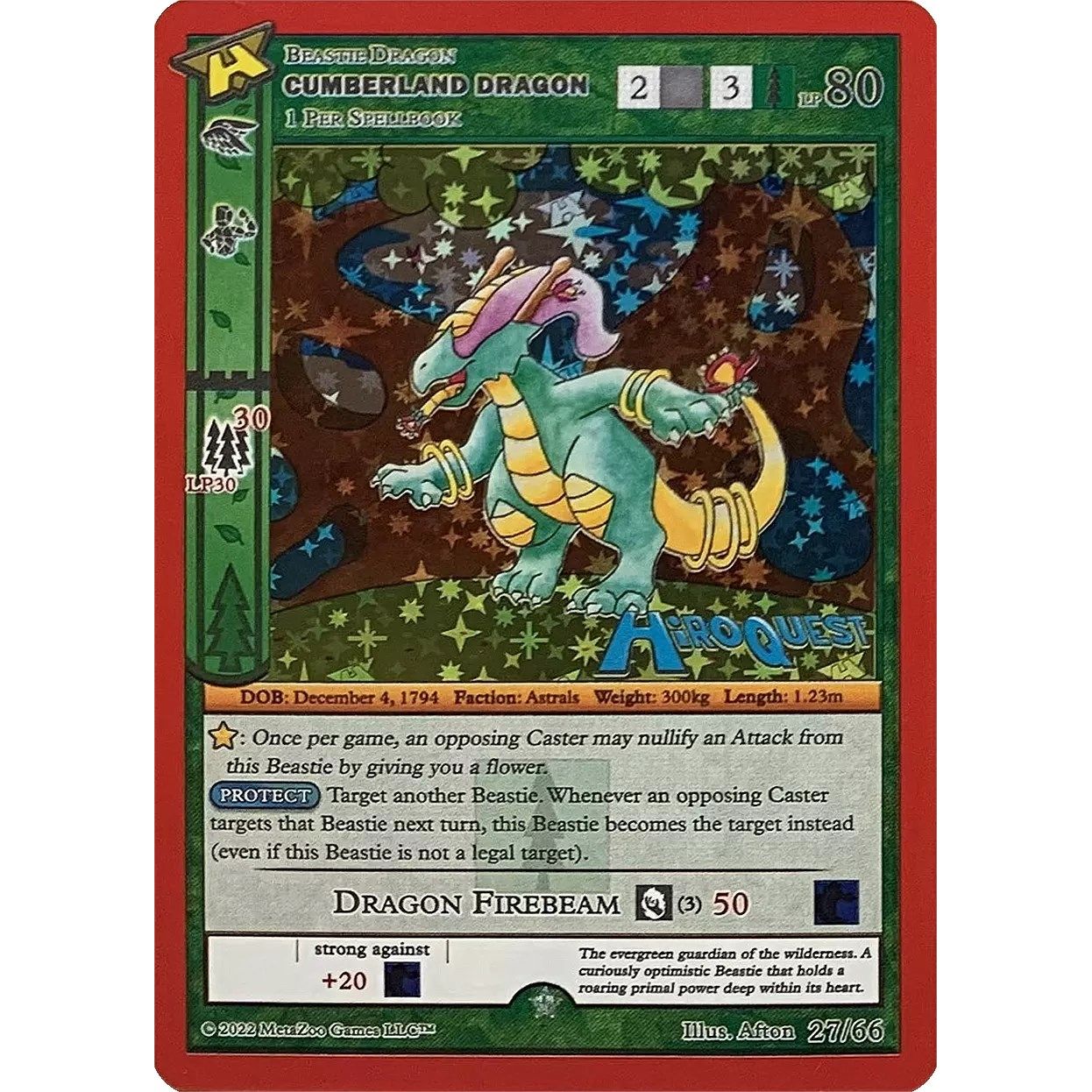 Image for Cumberland Dragon (27/66) (HQPR) - MetaZoo