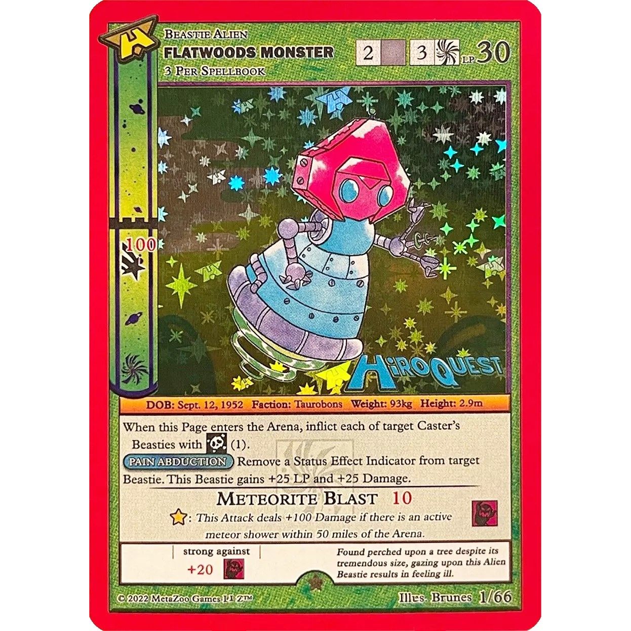 Image for Flatwoods Monster (1/66) (HQPR) - MetaZoo