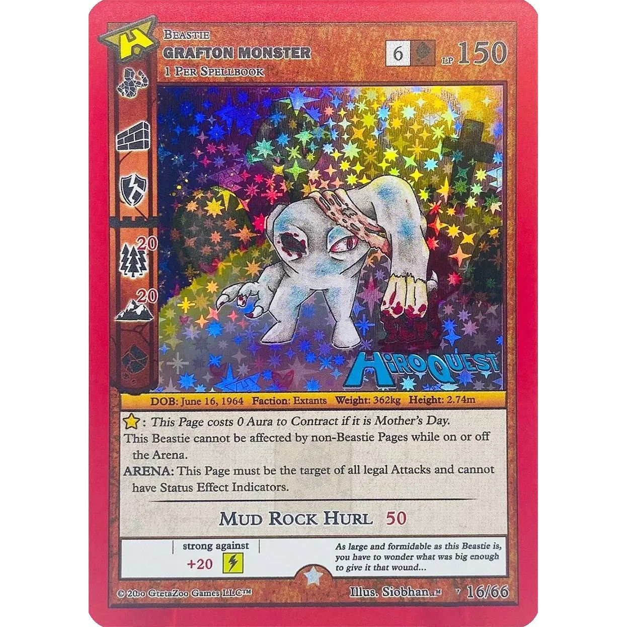 Image for Grafton Monster (16/66) (HQPR) - MetaZoo