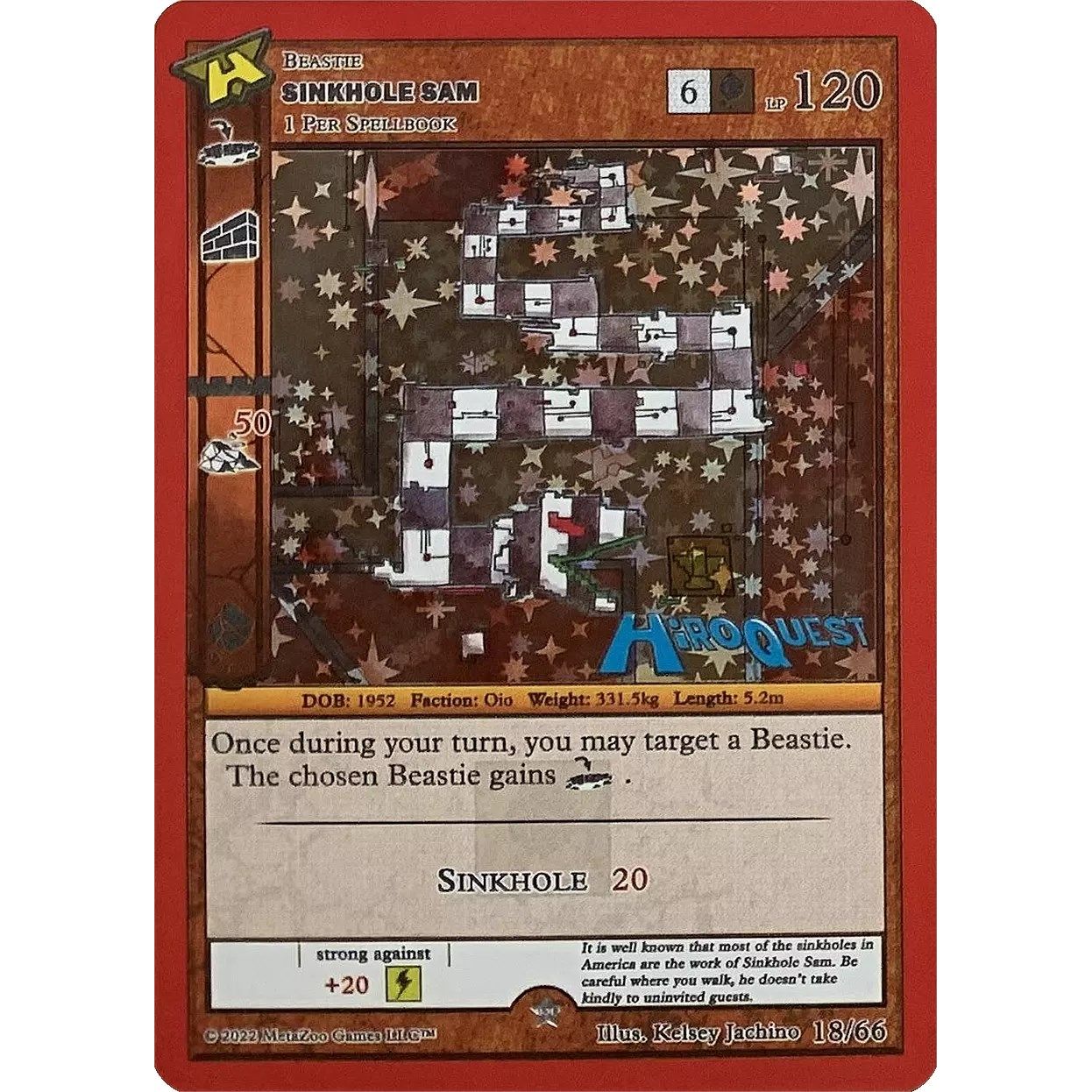 Image for Sinkhole Sam (18/66) (HQPR) - MetaZoo