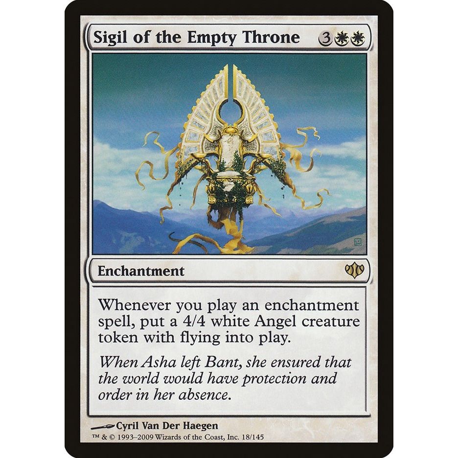 Image for Sigil of the Empty Throne (18) (CON) - Magic: The Gathering