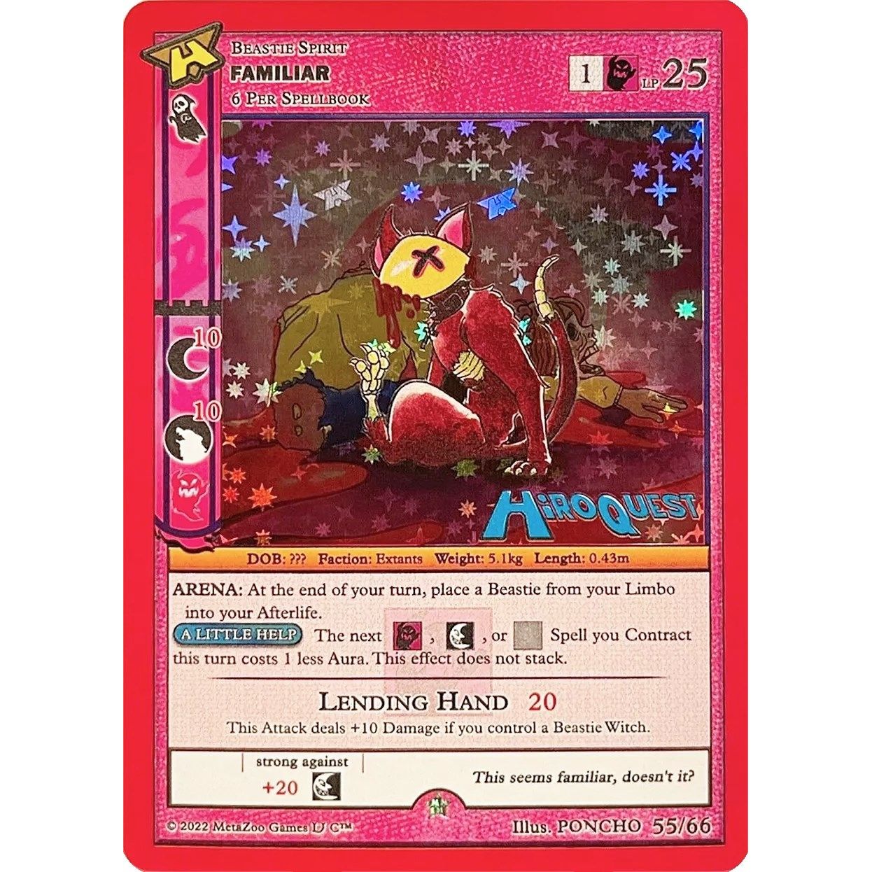 Image for Familiar (55/66) (HQPR) - MetaZoo