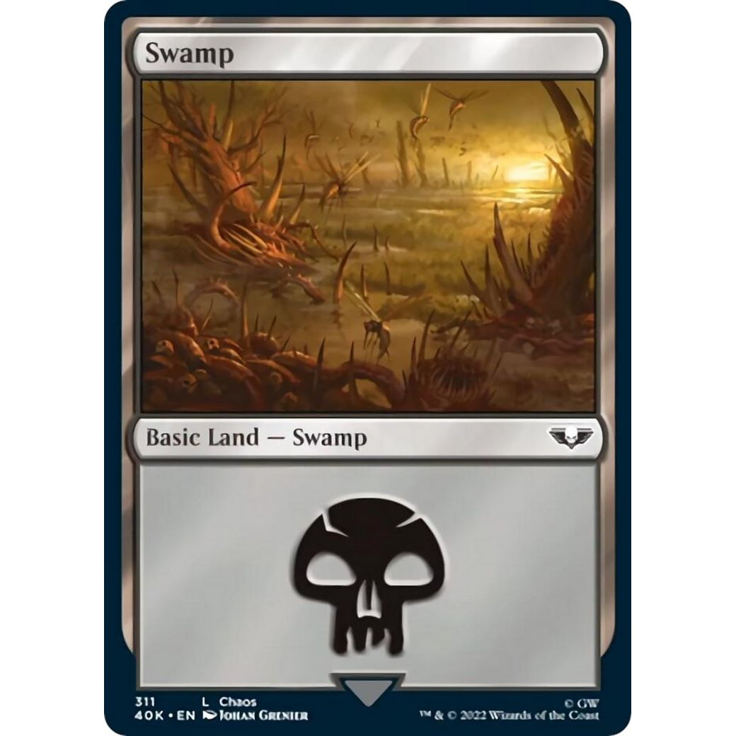 Image for Swamp (311) (Surge Foil) (311) (40K) - Magic: The Gathering