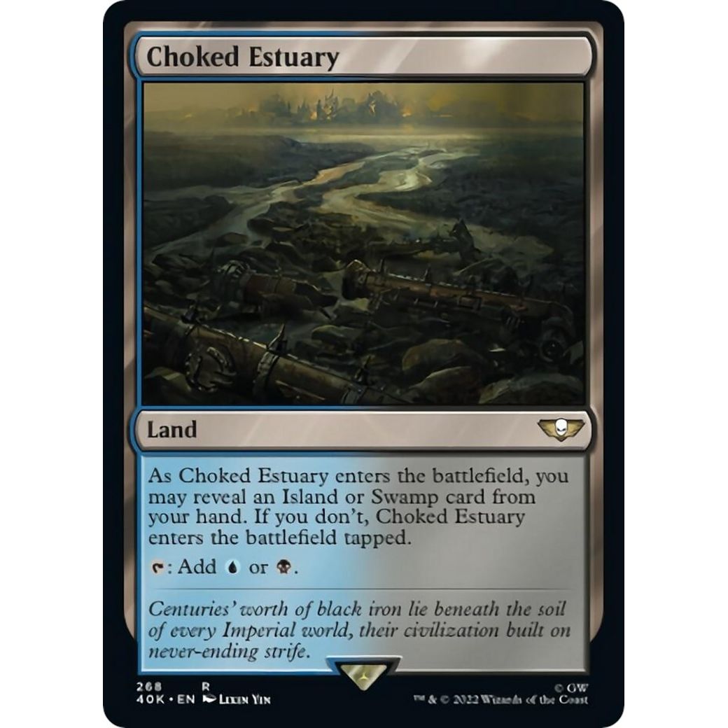 Image for Choked Estuary (Surge Foil) (268) (40K) - Magic: The Gathering