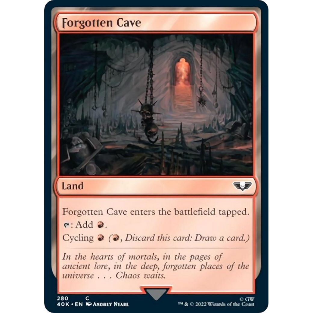 Image for Forgotten Cave (280) (40K) - Magic: The Gathering