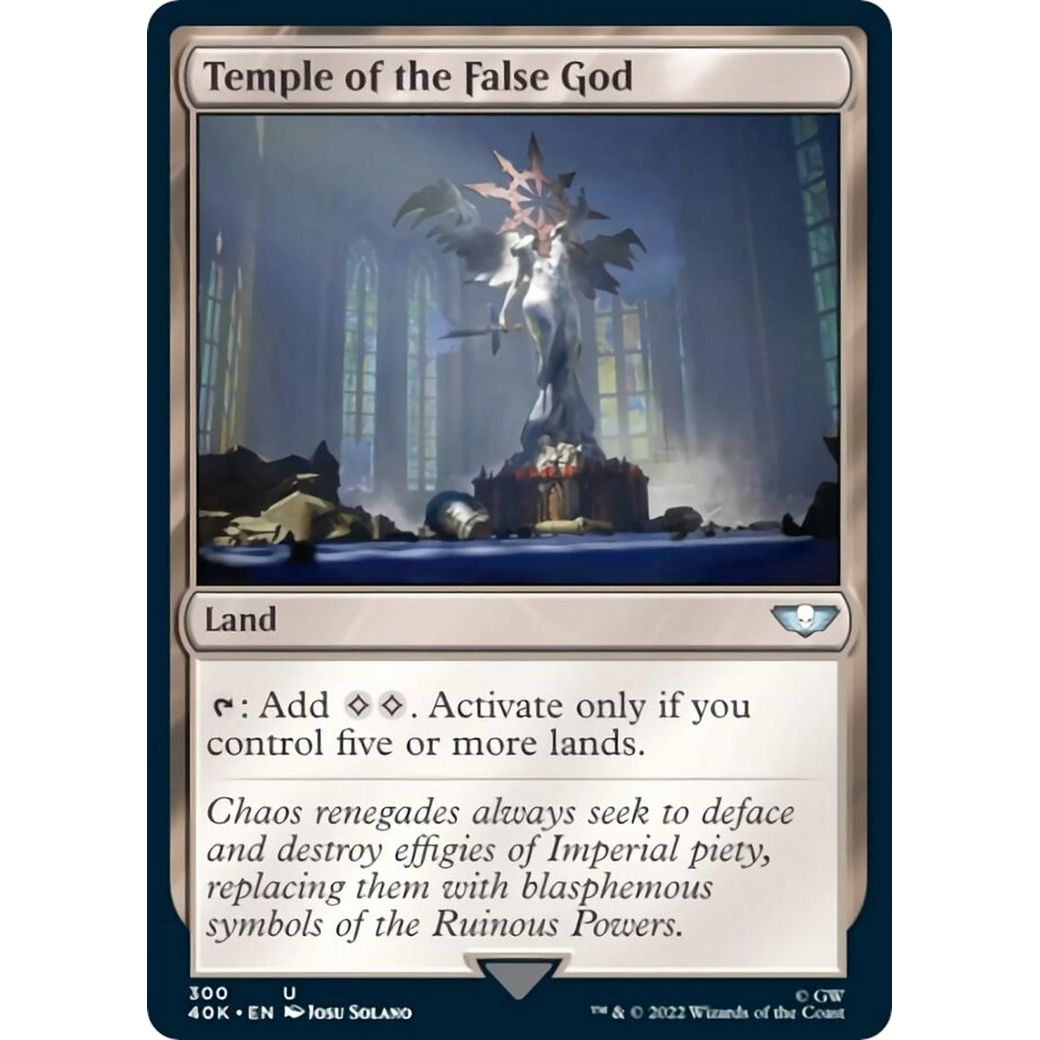 Image for Temple of the False God (300) (40K) - Magic: The Gathering
