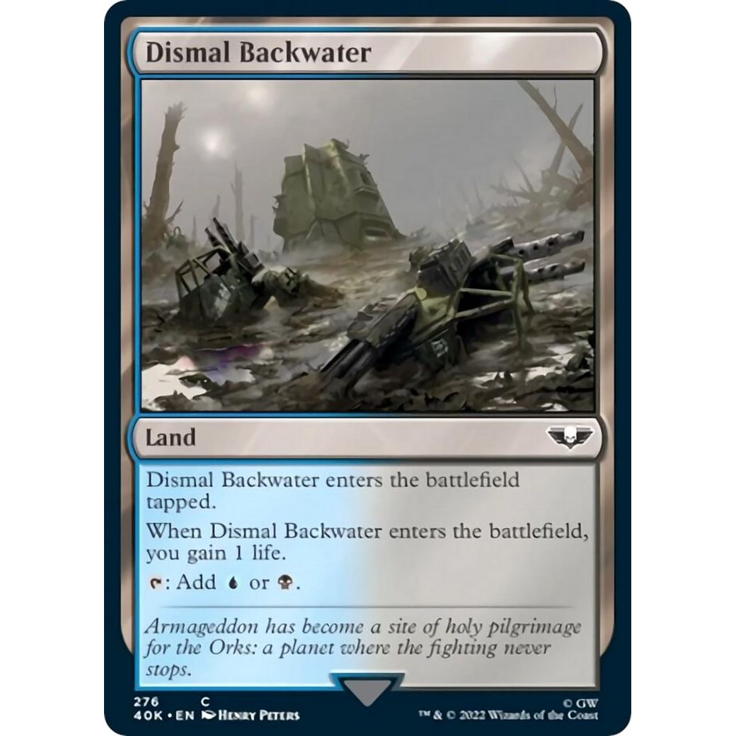 Image for Dismal Backwater (276) (40K) - Magic: The Gathering