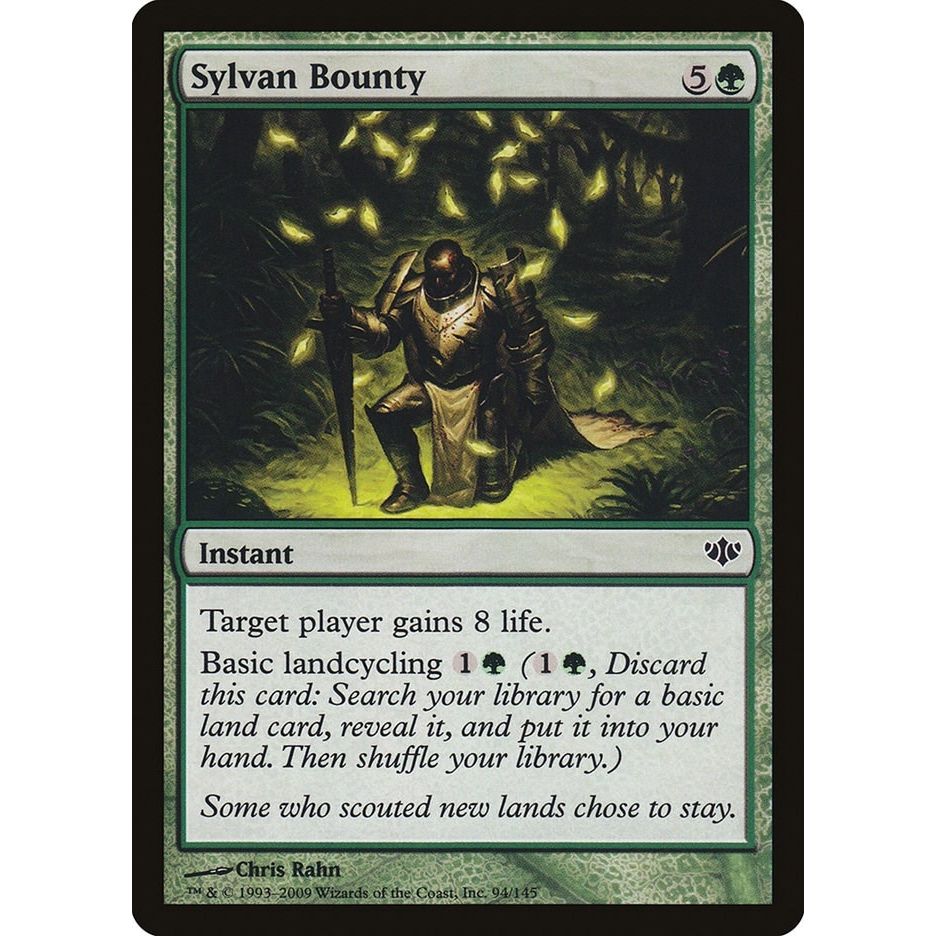Image for Sylvan Bounty (94) (CON) - Magic: The Gathering