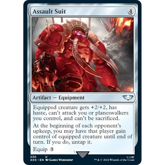 Image for Assault Suit (230) (40K) - Magic: The Gathering