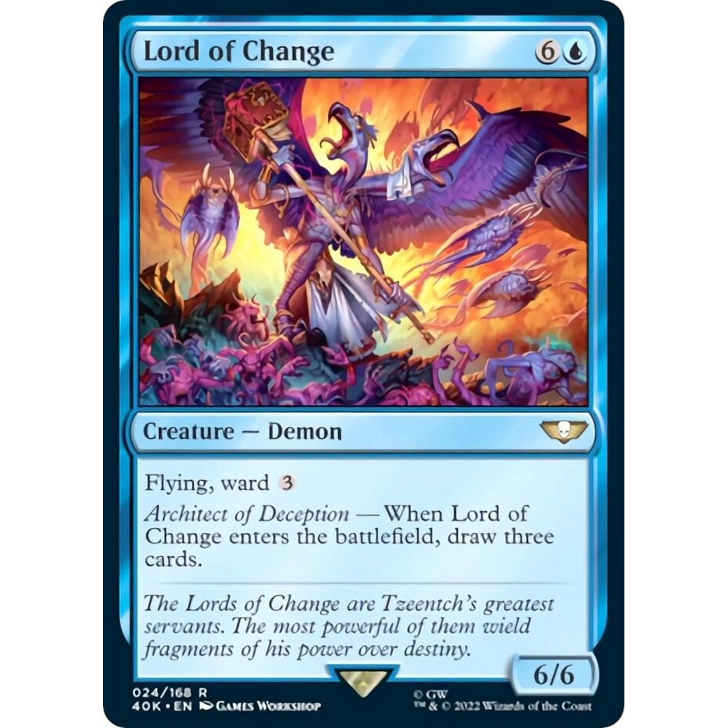 Image for Lord of Change (24) (40K) - Magic: The Gathering
