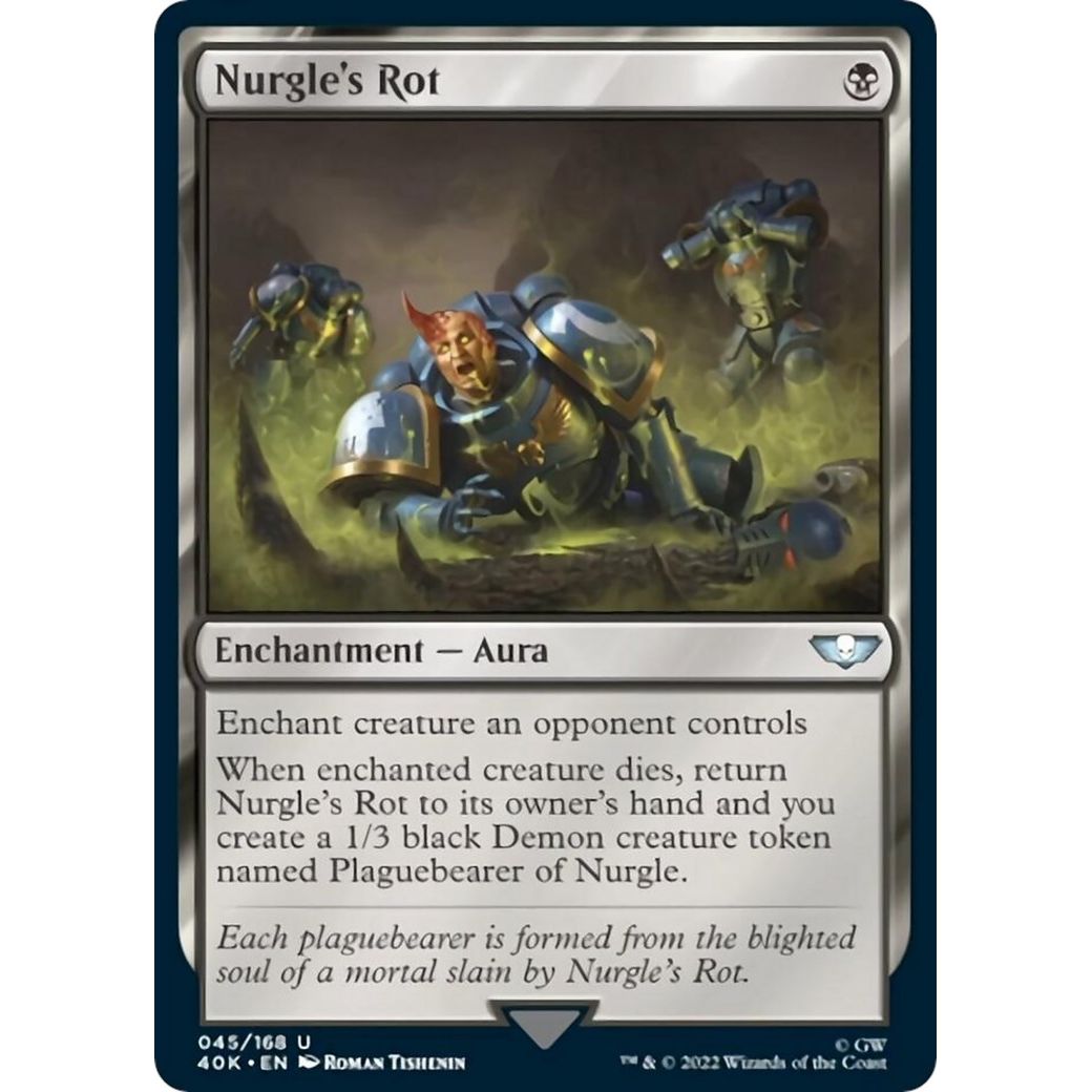 Image for Nurgle's Rot (45) (40K) - Magic: The Gathering