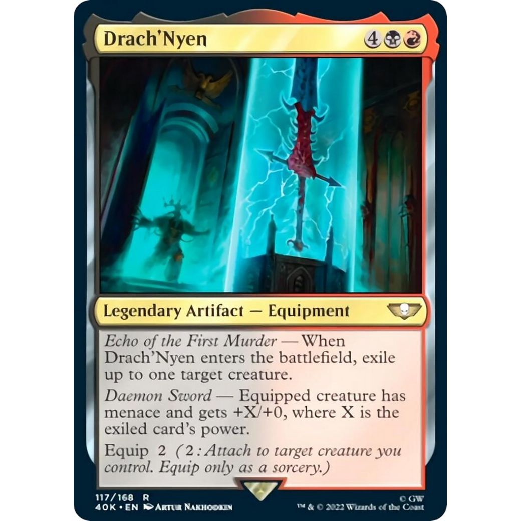 Image for Drach'Nyen (Surge Foil) (117) (40K) - Magic: The Gathering