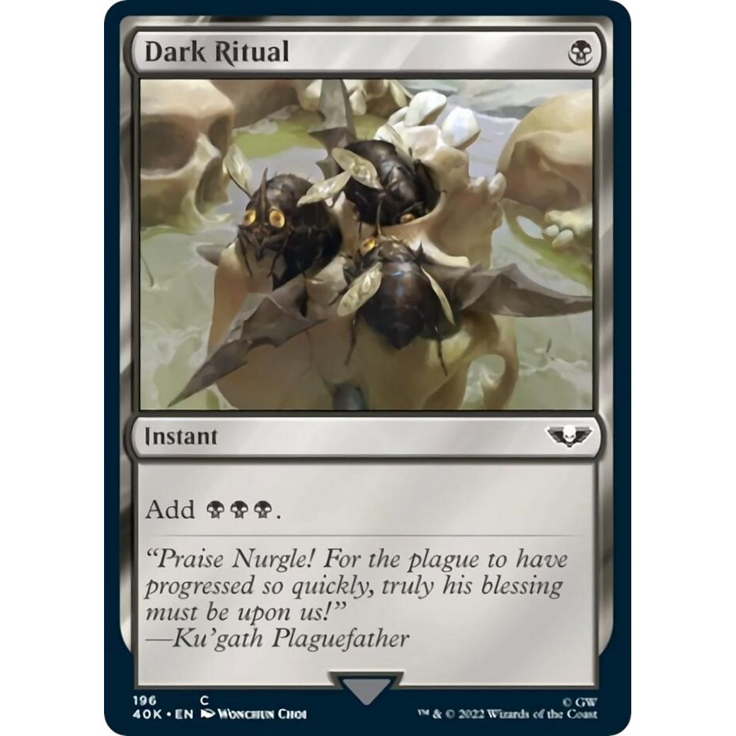 Image for Dark Ritual (Surge Foil) (196) (40K) - Magic: The Gathering