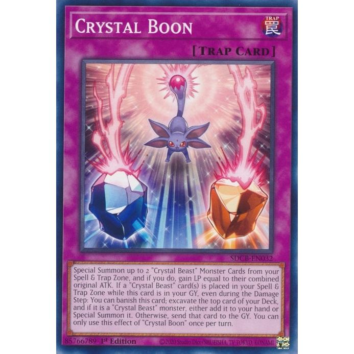 Image for Crystal Boon (SDCB-EN032) (SDCB) - YuGiOh