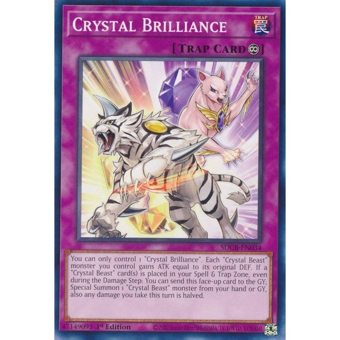 Image for Crystal Brilliance (SDCB-EN034) (SDCB) - YuGiOh