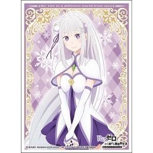 Image for Ensky Imported Card Sleeves: Re:Zero -Starting Life in Another World - Emilia (80 Pack) - Card Sleeves