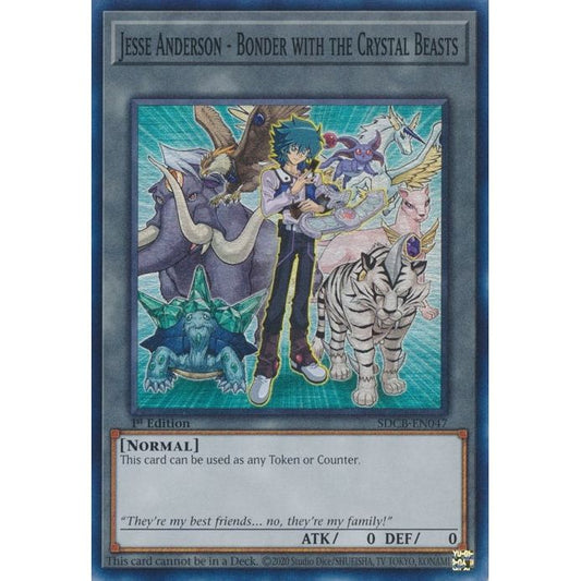 Image for Jesse Anderson - Bonder with the Crystal Beasts (SDCB-EN047) (SDCB) - YuGiOh