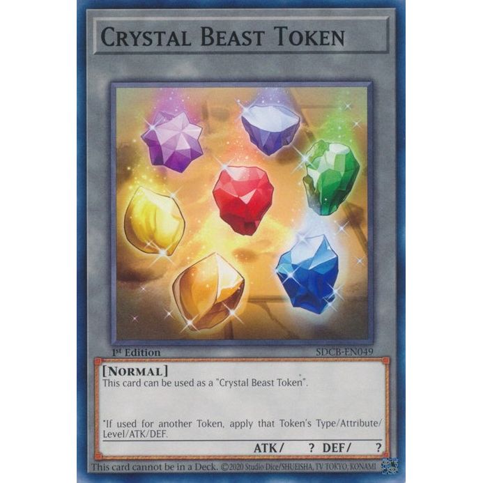 Image for Crystal Beast Token (SDCB-EN049) (SDCB) - YuGiOh
