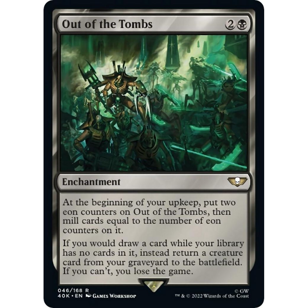 Image for Out of the Tombs (Surge Foil) (46) (40K) - Magic: The Gathering
