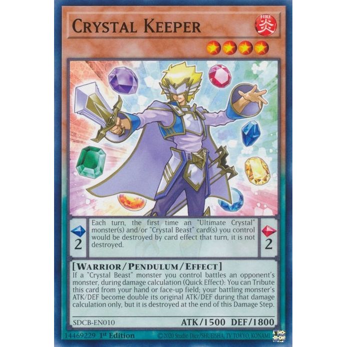 Image for Crystal Keeper (SDCB-EN010) (SDCB) - YuGiOh