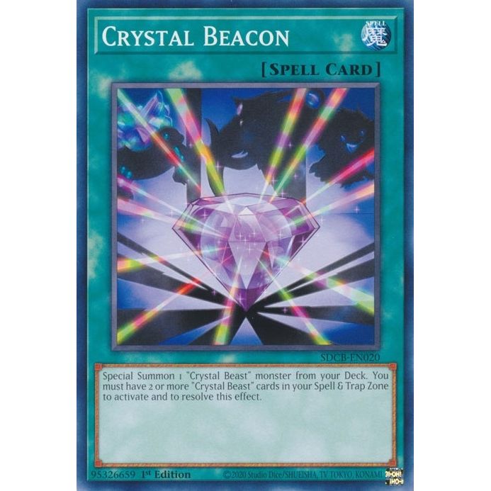 Image for Crystal Beacon (SDCB-EN020) (SDCB) - YuGiOh