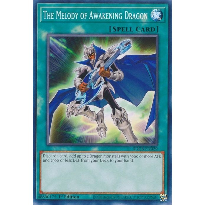 Image for The Melody of Awakening Dragon (SDCB-EN029) (SDCB) - YuGiOh