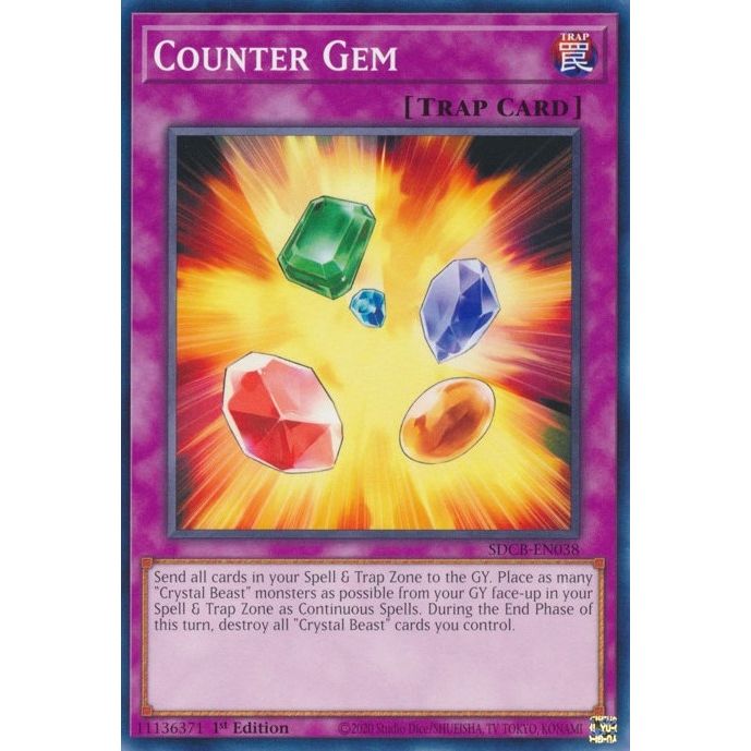 Image for Counter Gem (SDCB-EN038) (SDCB) - YuGiOh