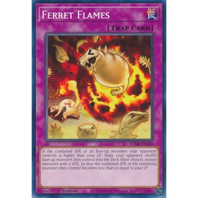 Image for Ferret Flames (SDCB-EN039) (SDCB) - YuGiOh