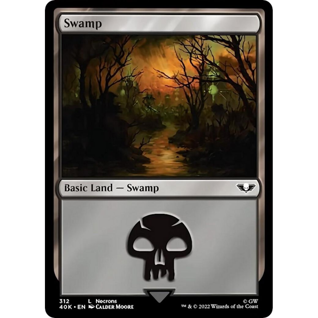 Image for Swamp (312) (312) (40K) - Magic: The Gathering