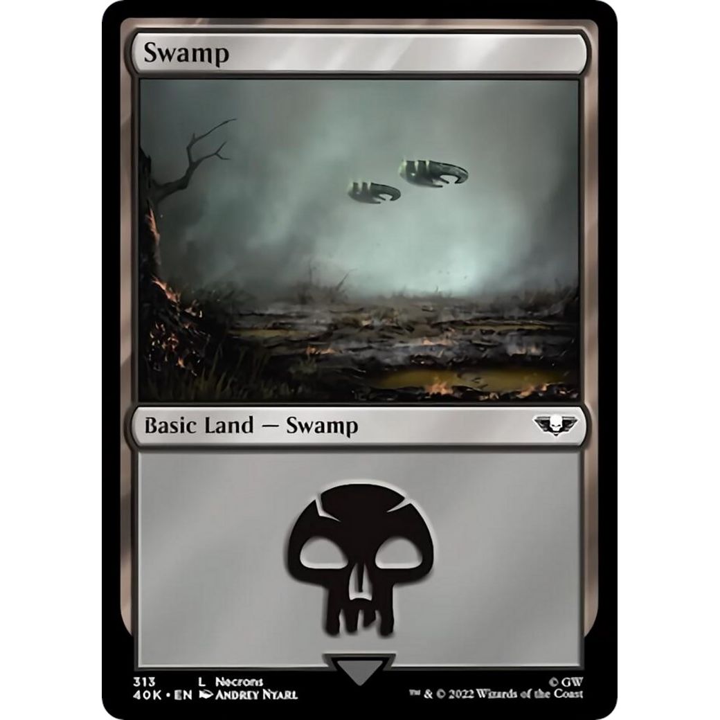 Image for Swamp (313) (313) (40K) - Magic: The Gathering