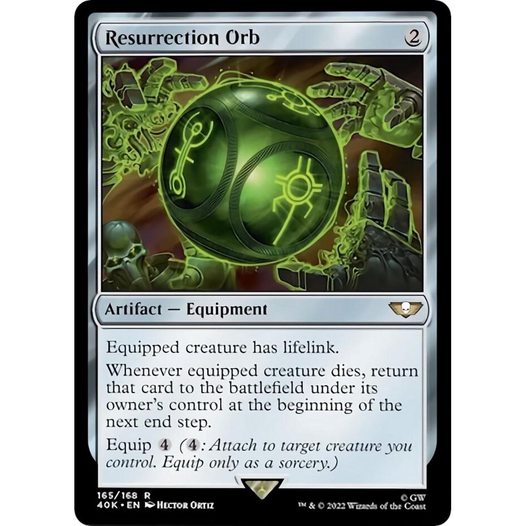 Image for Resurrection Orb (165) (40K) - Magic: The Gathering
