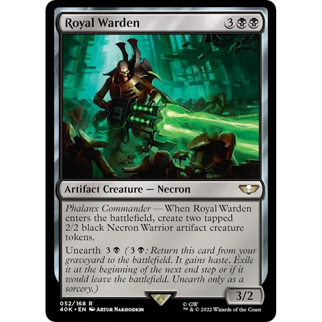 Image for Royal Warden (52) (40K) - Magic: The Gathering