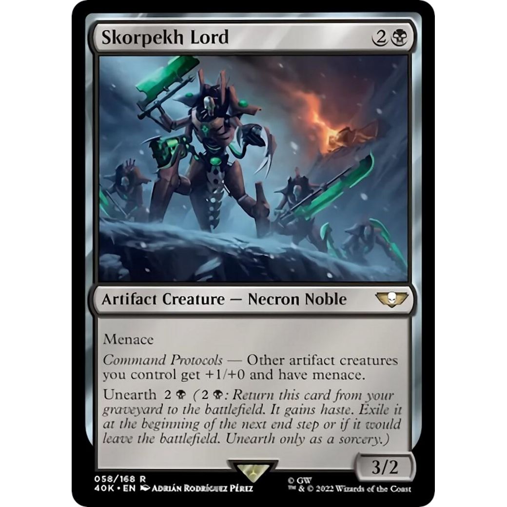 Image for Skorpekh Lord (58) (40K) - Magic: The Gathering
