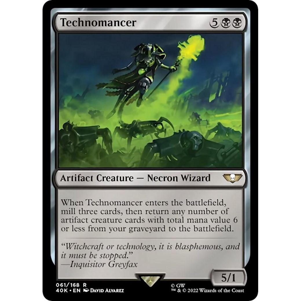 Image for Technomancer (61) (40K) - Magic: The Gathering