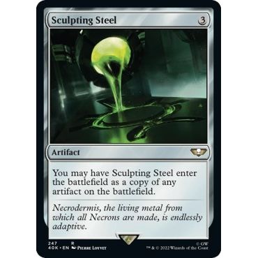 Image for Sculpting Steel (247) (40K) - Magic: The Gathering